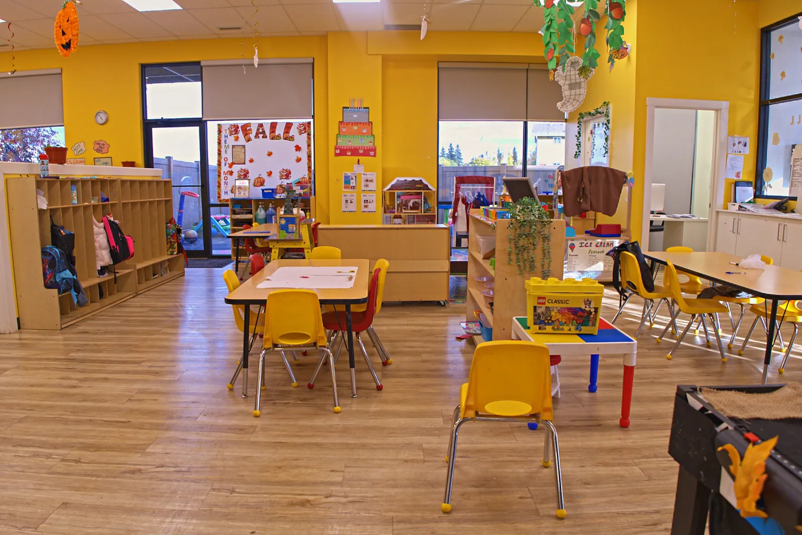 Space to unwind after school, with snacks, play and help getting there and back.